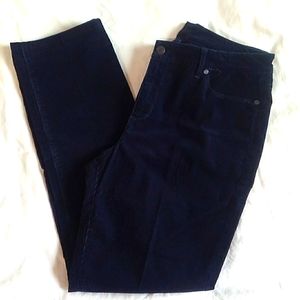 Talbots straight leg corduroy pants